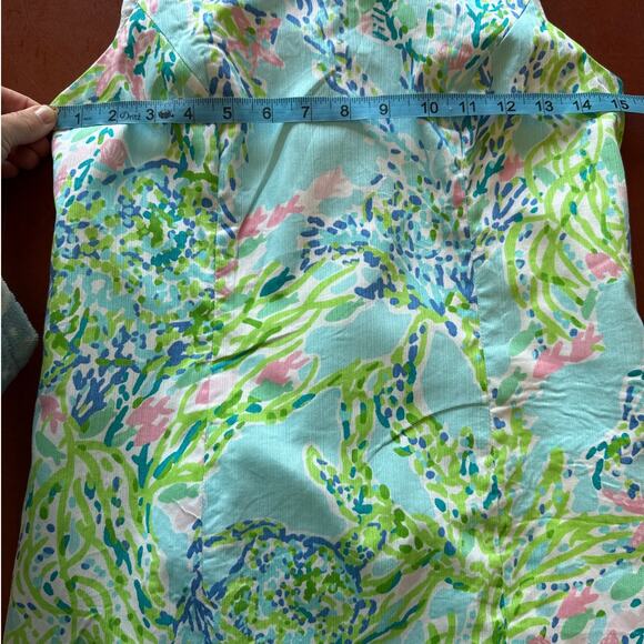 Lilly Pulitzer Cathy Shift Dress Sky Blue Heaven Size 0 - Picture 3 of 8